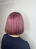 ルフェール ビューティーアンドスパ(REFAIRE beauty&spa)&nbsp;ピンクカラー　ボブ