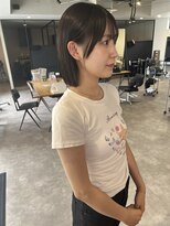 ナンバー(number+)&nbsp;ダークグレーカラー × 髪質改善ストレートボブ