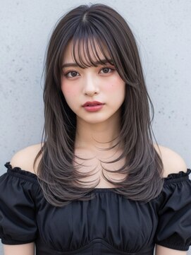 フュー 新小岩(few.) 新小岩/ロング/顔周り/レイヤーカット/ハイライト