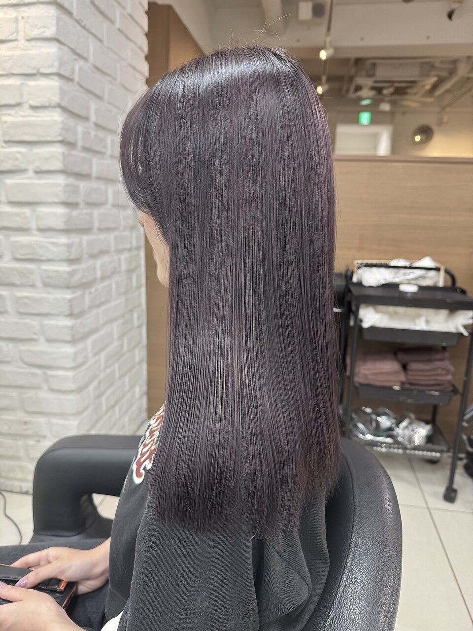 【当日限定】カット+透明感カラー+ライトトリートメント　\8800