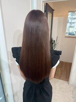 ビビバイベル(BiVi by BHEL)&nbsp;桑名ロングレイヤーカットハッシュカット透明感カラー重めロング