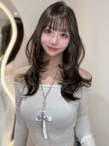 サイン 渋谷(SIGN)&nbsp;韓国ヘアーハッシュカットレイヤーカットグレージュブリーチ無し