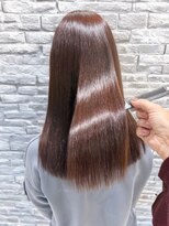 ソワンドブレスセルン 心斎橋(soin de brace cerne) 酸性ストレート×髪質改善×ココアベージュ