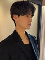 ルク(LUC)&nbsp;色気 センターパート/ニュアンスパーマ/曲がる縮毛矯正