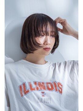 ジオ 国分寺(the O's) 切りっぱなしボブ/エアリーロング/美髪/ピンクブラウン[国分寺]