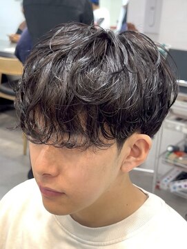 フィフス 渋谷(fifth) 渋谷波巻きツイストスパイラルシャドウルーズパーマツーブロック