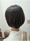 まとまりやすく重すぎないレイヤーボブ【浪漫byROOMS小西】