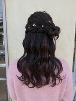 エイミーバイアフロート(amie by afloat) 推し活にもお呼ばれヘアにも◎人気なクルミちゃんヘア