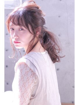 カシュカシュ(cache cache) cache cache★やわらか雰囲気のポニーテールアレンジ