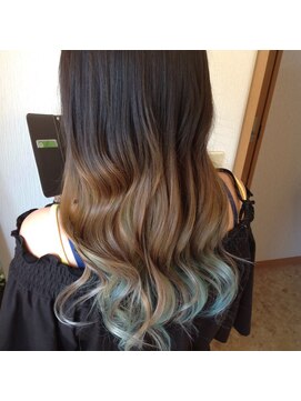 ヘアーアンドビューティー ルーツ(hair&beauty #roots) インナーキャンディカラー