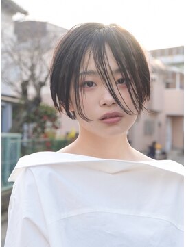 マウロア(MAULOA) 【Mauloa】うざハング 透け感ショート 小顔カット