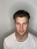 リバレッジ 広尾(Leverage)&nbsp;大人色気ラフオールバックツーブロックスタイル