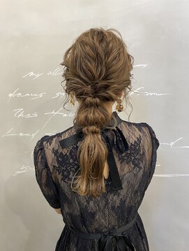 ヘアーワークスヴィクサス 諫早店(HAIR WORKS VIXUS) 【VIXUS 持永早紀子】大人のダウンスタイル