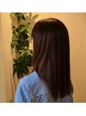 さらツヤロングストレート