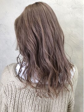 アイティー バイ アルバム 浦和店(IT by ALBUM) ラベンダーロング_オリーブカラーハイライトカラー_ba250001