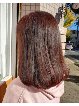 イーハトーヴヘアー(Yehatov) ピンクブラウン1