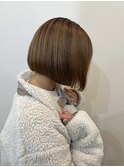 切りっぱなしボブ