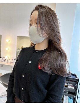 オールヘア(ALL HAIR) layer style.