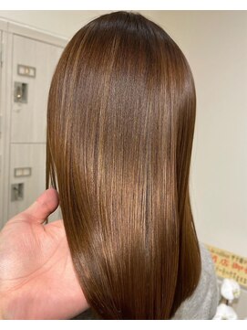 パプス 豊中曽根(Pap's) 髪質改善ストレート+ツヤカラー