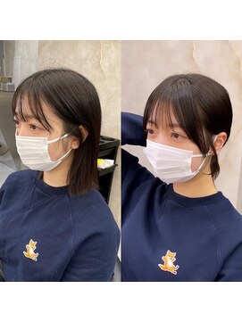 ロンドアヴァントゥス 池袋(Lond aventus) サイドバング、おくれ毛、前髪カット、小顔カット