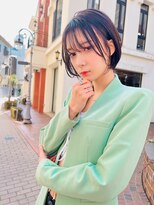 エイミー(Aimee)&nbsp;Aimee町田　丸みボブ×ダークブラウン