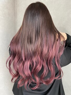 エル オオサカ 心斎橋店(L. OSAKA) ブロンドベージュグラデーション_ショコラアッシュ_Y40