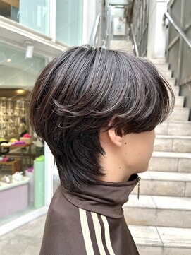 ニコ トウキョウ ヨコハマ(nico) センターパート/シースルーマッシュ/ニュアンスパーマ