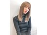 似合わせ小顔cut+ブリーチなしダブルカラー￥13500円【梅田/中崎町】