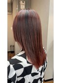 ウルフ×ピンクバレイヤージュ【TELA HAIRユーカリが丘】