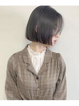 ナループロア ルームー(Nalu pu loa ROOMOO) ゆるまきタッセルカット/タッセルカット/タンバルモリ/韓国ボブ