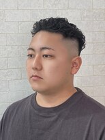 アクトスタイリッシュヘアー 知立(Act stylish hair)&nbsp;メンズハイフェードスパイラルリバースパーマ宮城リョータ風