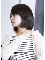 アンアタッシュ(UNE ATTACHE)&nbsp;ブリーチなしアッシュベージュで綺麗なヘアスタイルに♪