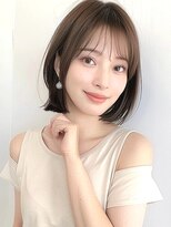 ブロウ ネックス ザ サロン 表参道(VLOW nex the salon)&nbsp;【hit style＃22】愛されボブ vlow 表参道 韓国 髪質改善 前髪