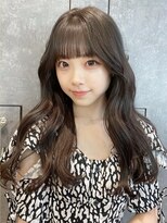 アルバム 銀座(ALBUM GINZA)&nbsp;レイヤーカットレイヤーロンググレージュカラー_ba404002