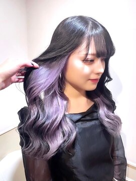 アルーシェ 新宿店(Alushe) ラベンダー×インナーカラー