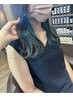 カット＋インナーブリーチ＋オンカラー＋トリートメント（ケアブリーチ用）