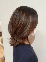 アビーヘア 市川店(abie hair) 白髪染めを楽しむデザインカラー