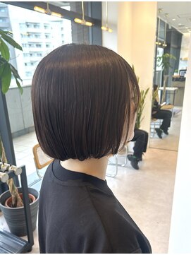 トッカ 中目黒店(tocca) ☆毛先重ためミニボブスタイル♪♪☆