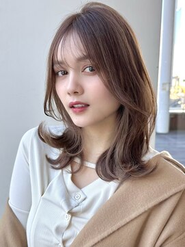 バイオレットジェム(Violet`jem) 小顔ヘアくびれボブレイヤーカット似合わせカットRI-55