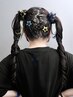【エクステ&ヘアセット】シールエクステ10枚＋ヘアセット（30分コース）