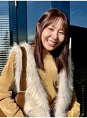 コテでも巻ける、自然な縮毛矯正◎