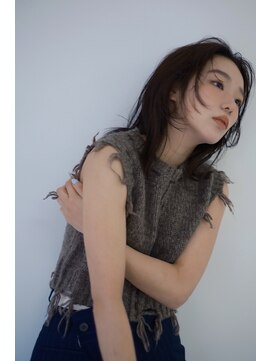 サンクス イース(SANKS . iisuu) semi long  layerstyle