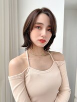 バイオレット 表参道店(Violet)&nbsp;ショコラグレージュ外はねボブ