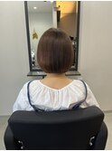 軽めBob×顔周りレイヤー