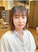30代　レイヤーボブ