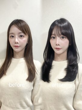 フィー 北千住店(fee) [柴尾style]黒髪/ココアベージュ/ミディアム/小顔/オリーブ