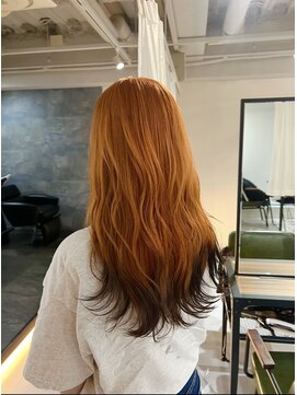 トリムバイエンヴィ(tlim by ENVY) 個性派エンドカラー/オレンジ&ブラック