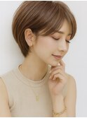 上品/くびれショート/大人美人/360度キレイ/首元すっきり