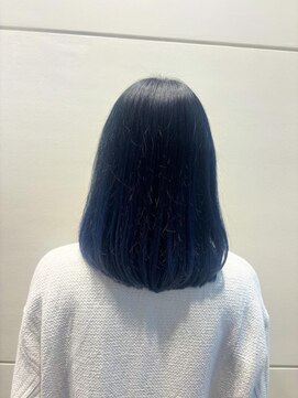 タヤ イオンモール津田沼North店(TAYA) 冬めくブルーグラデーション