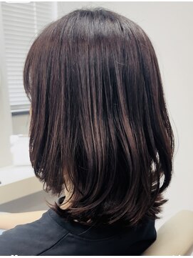 アオ 花咲町(a-o) 大人かわいい外はねスタイル♪